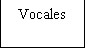 Cuadro de texto: Vocales