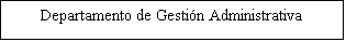 Cuadro de texto: Departamento de Gestin Administrativa